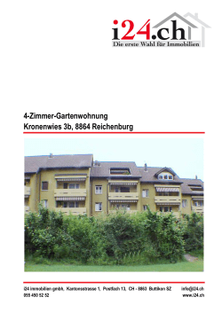 4-Zimmer-Gartenwohnung Kronenwies 3b, 8864