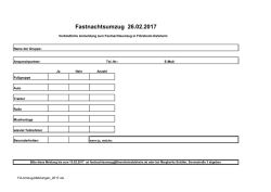Fastnachtsumzug 26.02.2017 - Flörsheim