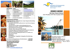 Indien Reise 2017