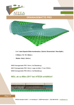 drainagematte pro