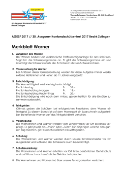 Merkblatt Warner - SG