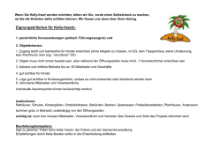 Eignungskriterien f&uuml;r Kelly
