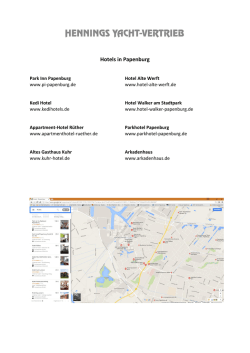 Hotels in Papenburg - Hennings Yacht