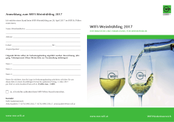 WIFI-Weinfrühling 2017