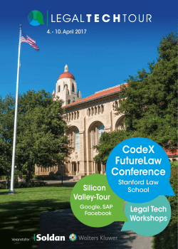 CodeX FutureLaw Conference