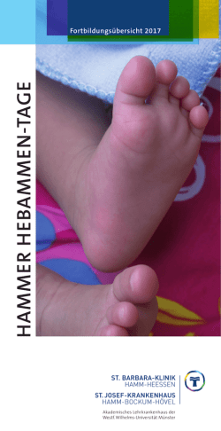 Hammer Hebammentage 2017 - St. Barbara