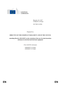 RoHS Directive - European Commission