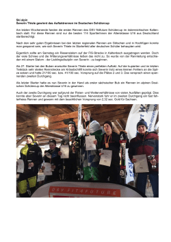 Bericht... - Skiclub Rugiswalde
