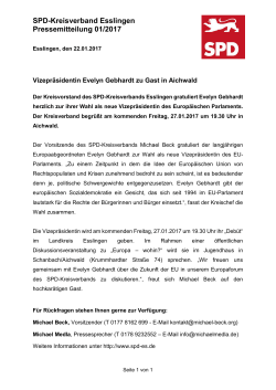 SPD-Kreisverband Esslingen wählt neuen Vorstand
