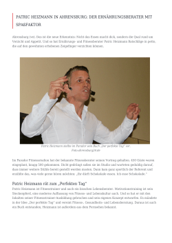 Patric Heizmann in Ahrensburg: Der