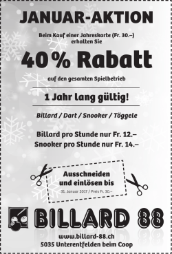 Januar - Aktion 2017