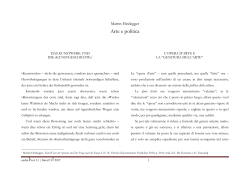 Heidegger - Arte e politica