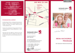 Intensivierte Rehabilitationsnachsorge IRENA