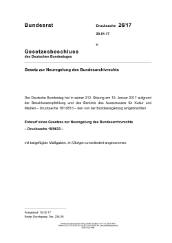 BT 26/17 Grunddrucksache (PDF, 180KB, nicht