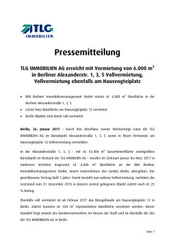 Pressemitteilung