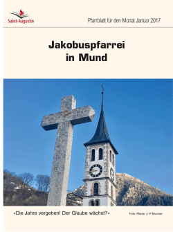 Januar - Pfarrei Naters