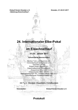24. Internationaler Elbe – Pokal