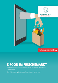 E-Food im Frischemarkt