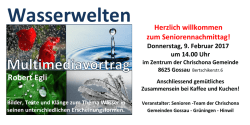 Wasserwelten - Chrischona Gossau