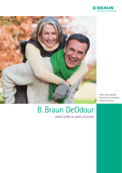 B. Braun DeOdour - B. Braun Medical AG