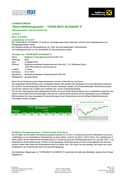 Indexgebundene Lebensversicherung