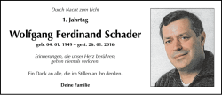 Wolfgang Ferdinand Schader