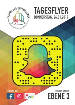 Donnerstag, den 26. Januar 2017