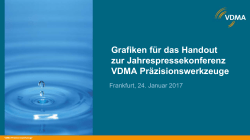 Grafiken für das Handout zur Jahrespressekonferenz VDMA