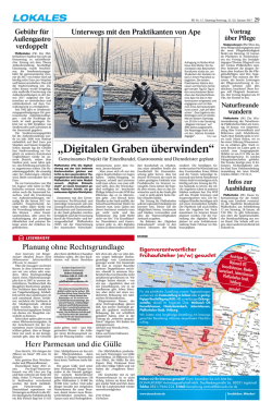 Digitalen Graben &uuml;berwinden