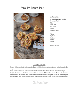Apple Pie French Toast
