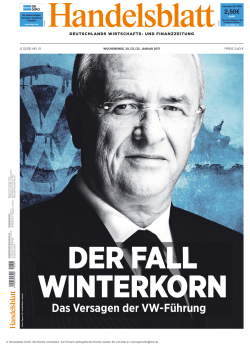 deutschlands wirtschafts- und finanzzeitung