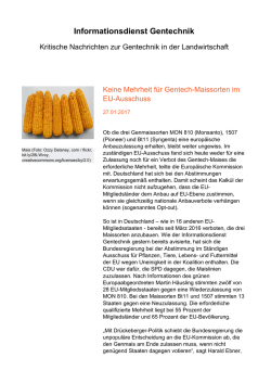Informationsdienst Gentechnik