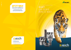 Dijet QM Serie 0316 DE V3.0 - Reich Pr&auml;zisions