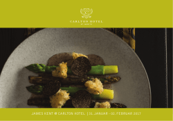 james kent @ carlton hotel | 31. januar