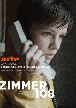 Donnerstags, jeweils 2 epsioDen ab 20.15 Uhr