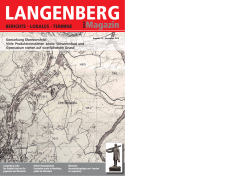 Magazin - Langenberger Werbevereinigung