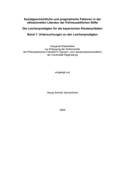 - Publikationsserver der Universität Regensburg