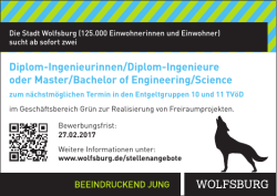 Diplom-Ingenieurinnen/Diplom-Ingenieure oder Master/Bachelor of