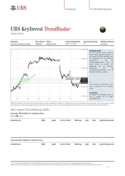 UBS KeyInvest TrendRadar