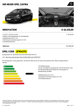 innovation € 42.335,00 opel code 2f9s42tg ihr neuer opel zafira