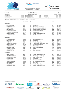 19th Luxembourg Euro Meet 2017 Luxembourg, 27.
