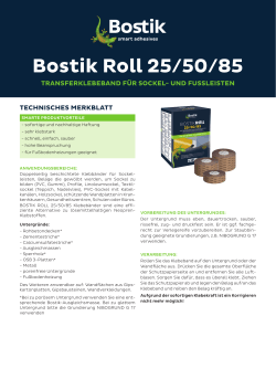 Bostik Roll 25/50/85