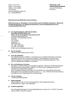 Personal- und Organisationsreferat