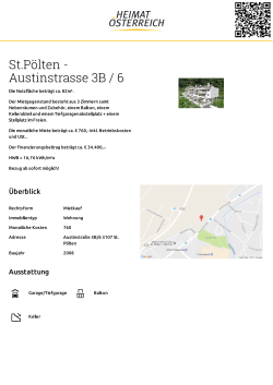 Jetzt anfragen St.Pölten - Austinstrasse 3B / 3 + 4