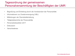 HIER STEHT DER TITEL DES VORTRAGS