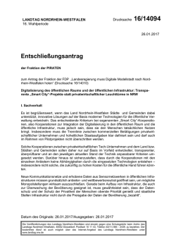 Drucksache 16/14094 - Landtag NRW