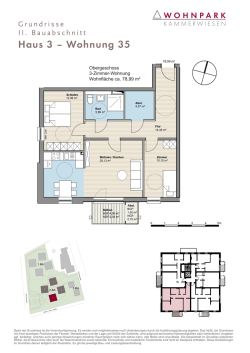 Haus 3 &ndash; Wohnung 35 - Wohnpark Kammerwiesen