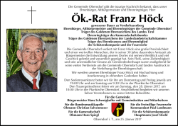 &Ouml;k.-Rat Franz H&ouml;ck