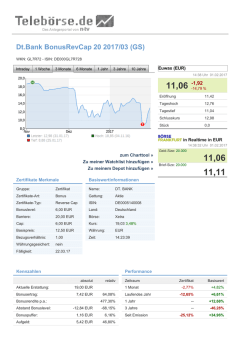 Dt.Bank BonusRevCap 20 2017/03 (GS)
