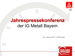 Jahrespressekonferenz